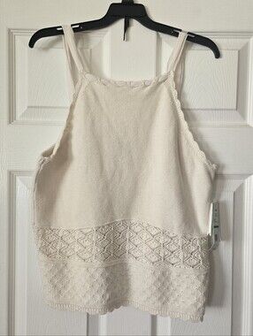 NWT Sam Edelman Knit Tank, L